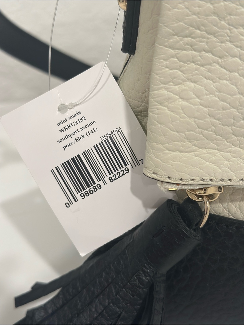 NWT Kate Spade Mini Maria Southport Ave Crossbody Bag Porcelain Black Purse - Picture 5 of 9